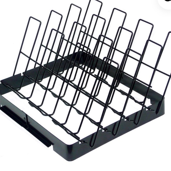 MR-BAR-B-Q Non-Stick Rib Rack - Black - Picture 2 of 10
